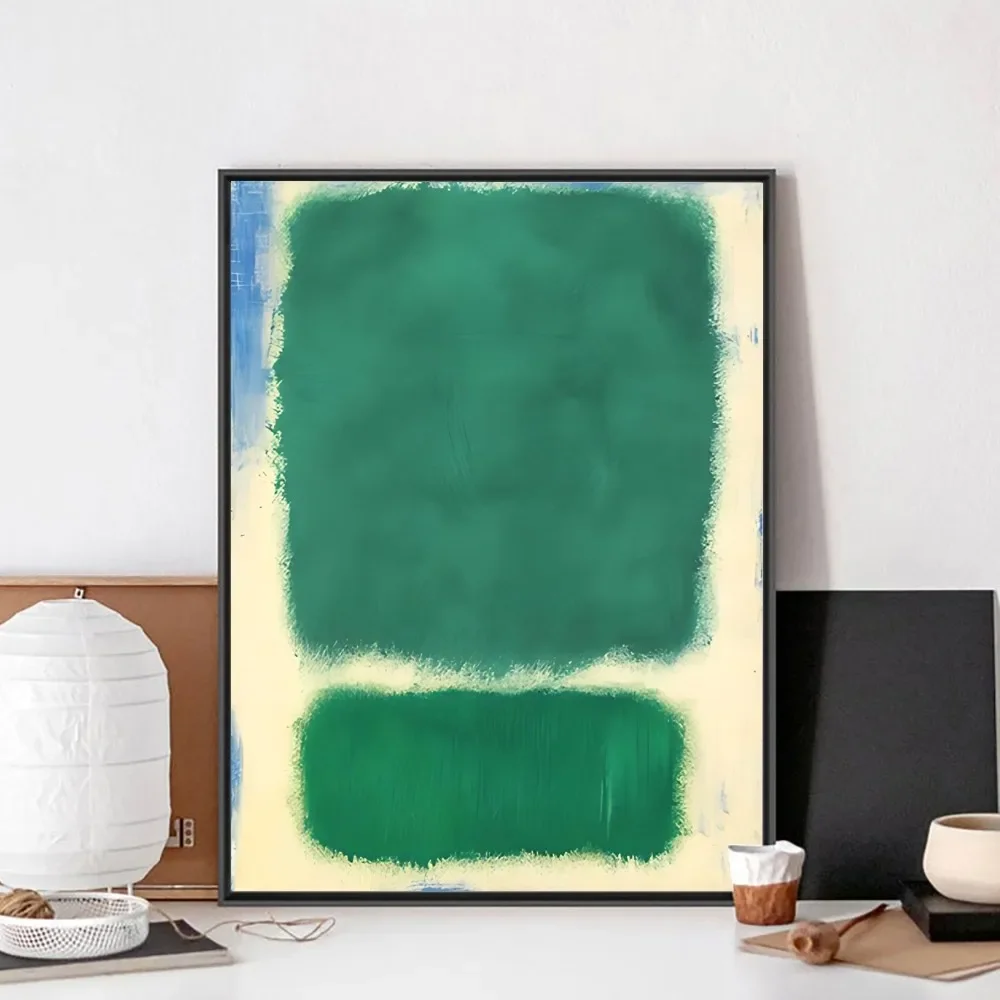 Mark Rothko Poster No Framed Poster Kraft Club Bar Paper Vintage Poster Wall Art Painting Bedroom Study Stickers