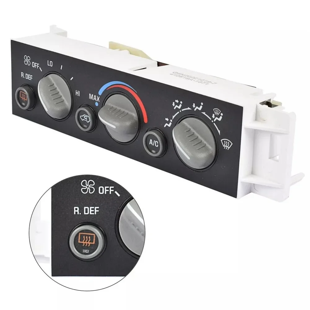 

AC Climate Control Module For Chevy For Suburban 1996-2020 For Yukon 599-006 Air Conditioner Control Panel Knob Switch