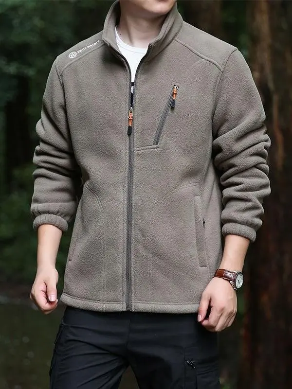 

Men's Outdoor Fce Jaet Thiened Casual Knitted V-ne Coat Winter Warm Breathable Loose Fit Full Sve Coat