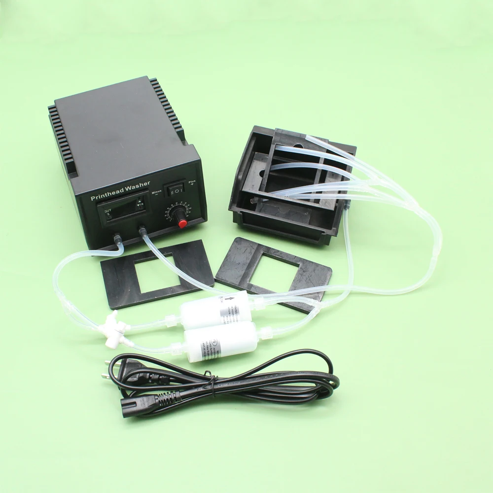 I1600 I3200 DTF Printhead Clogged Cleaning Machine Cleaner Kit Washer For Epson DX5 XP600 L1800 L805 1390 UV Printer Head Unclog