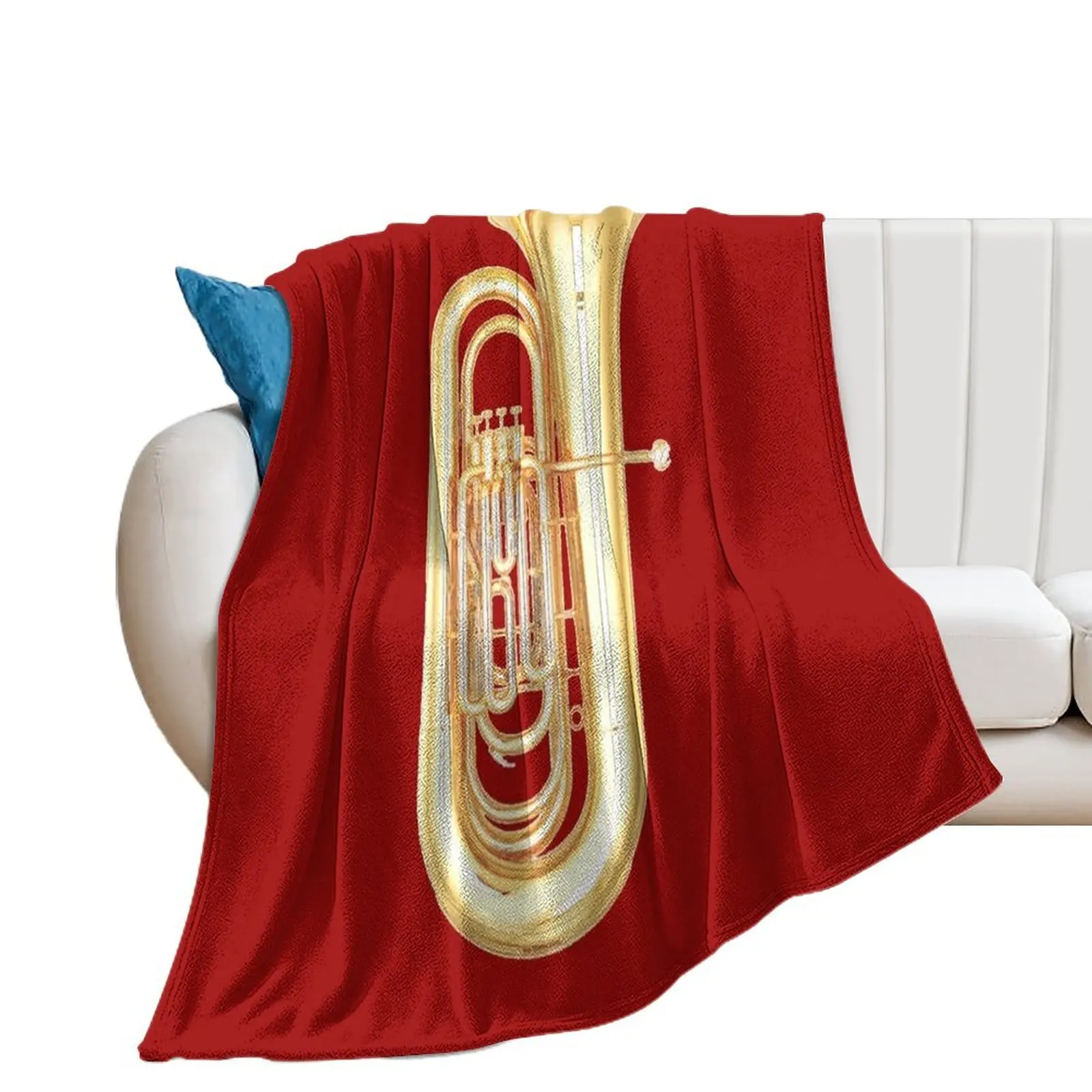 Tuba Toothpaste Throw Blanket Large Summer Designers Luxury Throw Blankets