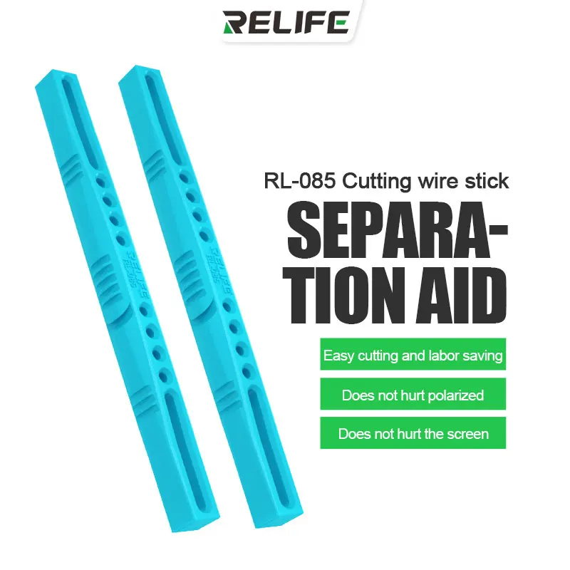 RELIFE-varilla de alambre de corte de RL-085 para mantenimiento de teléfono móvil, herramienta de reparación de separación de pantalla LCD Universal