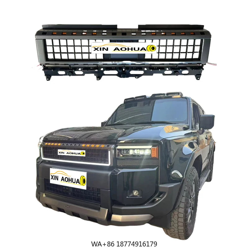 

Hot selling Grille LC250 auto accessories for LC250 upgrade grille with light for easy installation