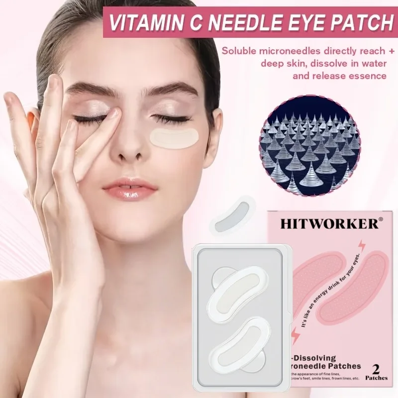 

Non-Irritating Silicone Eye Masks, Pair, New for Women, Soft Gel Eye Patches, Skincare Accessory