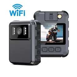 Wifi Hotspot HD 1080P Mini fotocamera registratore per fotocamera sportiva videoregistratore per visione notturna delle forze dell'ordine all'aperto Bodycam della polizia