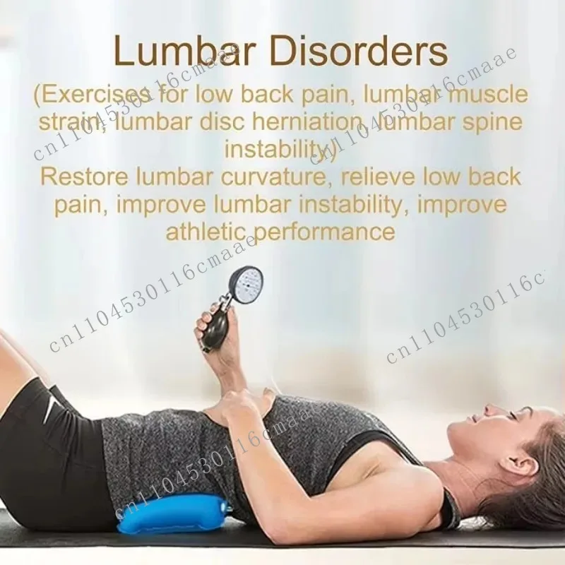 Training Lumbar Stabilizer Bio‑Pressure Feedback Device Activate Core Function for Back Posture Recovery Physical Therapy Tool
