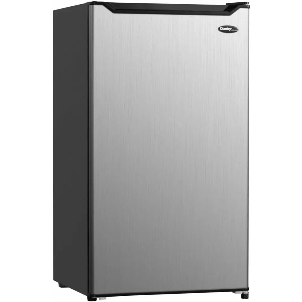 6 4.4 Cu.Ft. Compact Refrigerator with Chiller-Mini Fridge for Bar, Dorm, Basement, Den, Kitchen, or Living Room