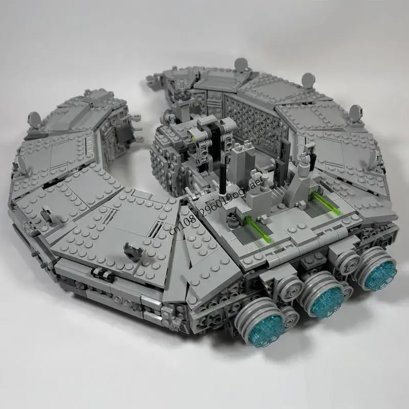 New 1469Pcs Famous Star Battle Movie Moc Droid Control Ship Model Diy Creative Ideas Toys Birthday Gifts Building Custom Puzzles