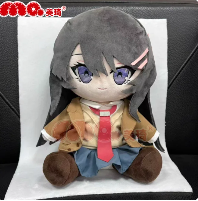 

Anime Sakurajima Mai Kawaii Figure Sitting Posture Idol Plushies Pillows Pillow Cosplay Halloween Mascot Fans Gift 30cm