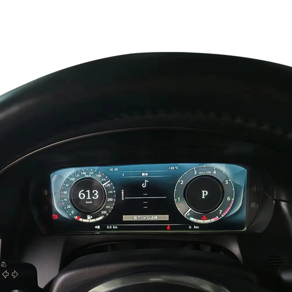 Krando 12.3inch Car Cockpit Digital Cluster  Linux Dashboard Instrument Panel LCD for XF Speedometer Display Console