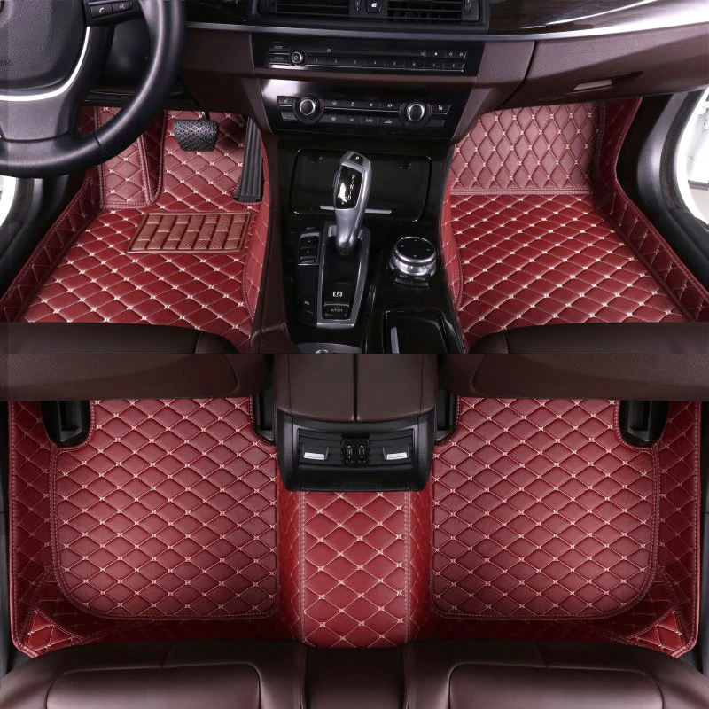 3pcs For GAC Trumpchi GS5 2019 2020 2021 2022 PU Car Floor Mat Car-Styling Interior Accessories Mat Floor Carpet Floor Liner