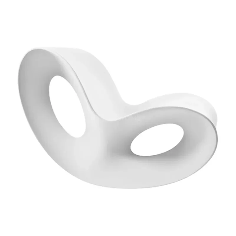 

White Balcony Chairs Throne Beauty Room Decor Ergonomic Comfortable Bar Clear Living Room Chairs Cute Fauteuil Hotel Furniture