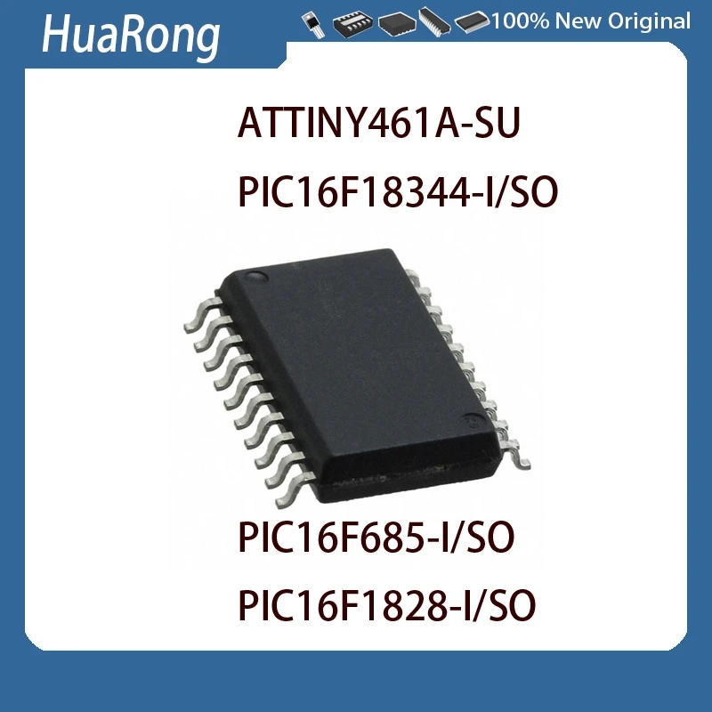 New 10Pcs/lot    ATTINY461A-SU  PIC16F18344-I/SO  PIC16F685-I-SO PIC16F1828-I-SO  SOP-20