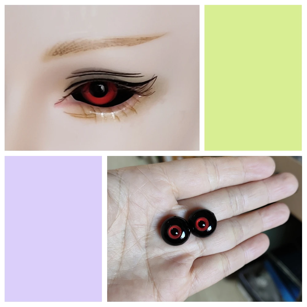 14mm  1/4 1/3 aod dod msd yosd sd bjd doll glass eyes eyeball eyesball XTB085