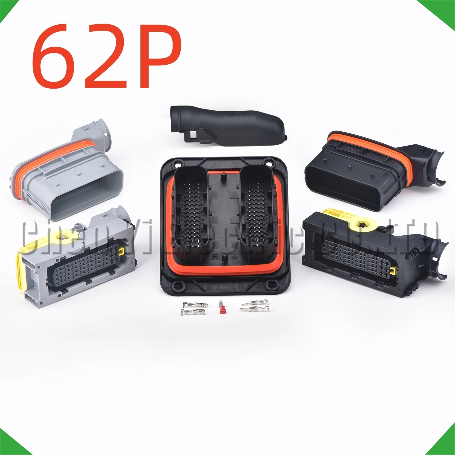 

62 Pin Automotive Connectors Engine ECU DCU Computer Board Wire harness Plug 1-1418883-1 2-1418883-1 For Volvo trucks DH4 D13CT