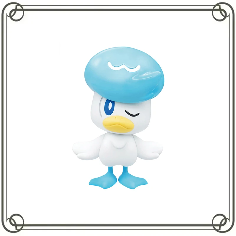 

Pokémon Quaxly Assembly Model Anime Trendy Play Desktop Ornament Keepsake Action Figure Model Toys