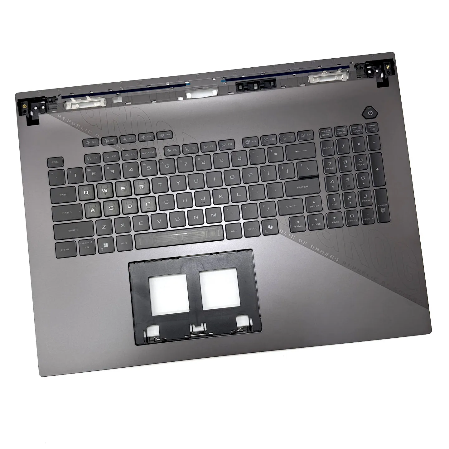 Immagine 6: Per ROG Strix G18 2025 Edizione AMD Ryzen G814FM/FP G814PH: Scocca A, Scocca B, Scocca C, Scocca D, Scocca Tastiera, Cornice, Striscia di Pressione, Asta di Pressione