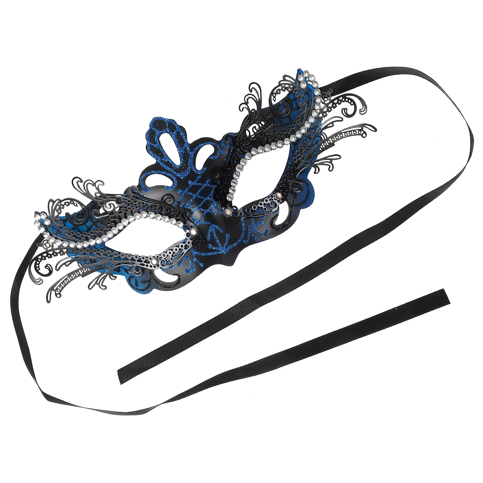 Máscara de mascote de borboleta, meia máscara de ferro de plástico durável para festa de halloween, cosplay, fantasia de aniversário, dramatização