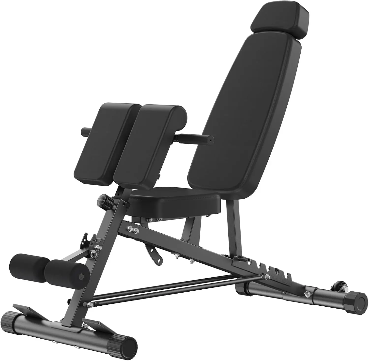 Foldable Adjustable Weight Bench with 660 LBS Weight Capacity, Workout Bench Press