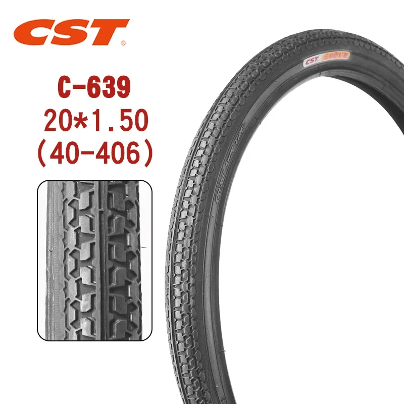 CST 20inch Folding Bike Tyre  40-406  20*1.5 Bicycle Tire BMX 406 Small wheel Bicycle tire C639