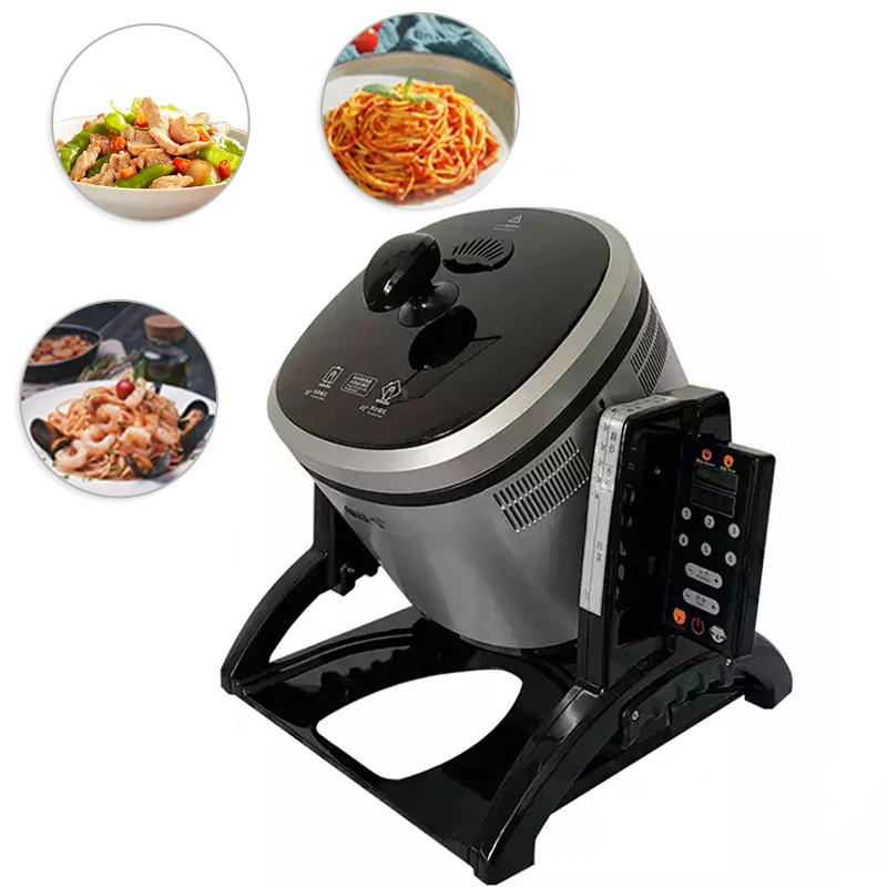 Commercial Restaurant Table Intelligent Rotating Robot Cooker Wok Chef Automatic Cooking Machine Smart Cooking Robot For Hotel