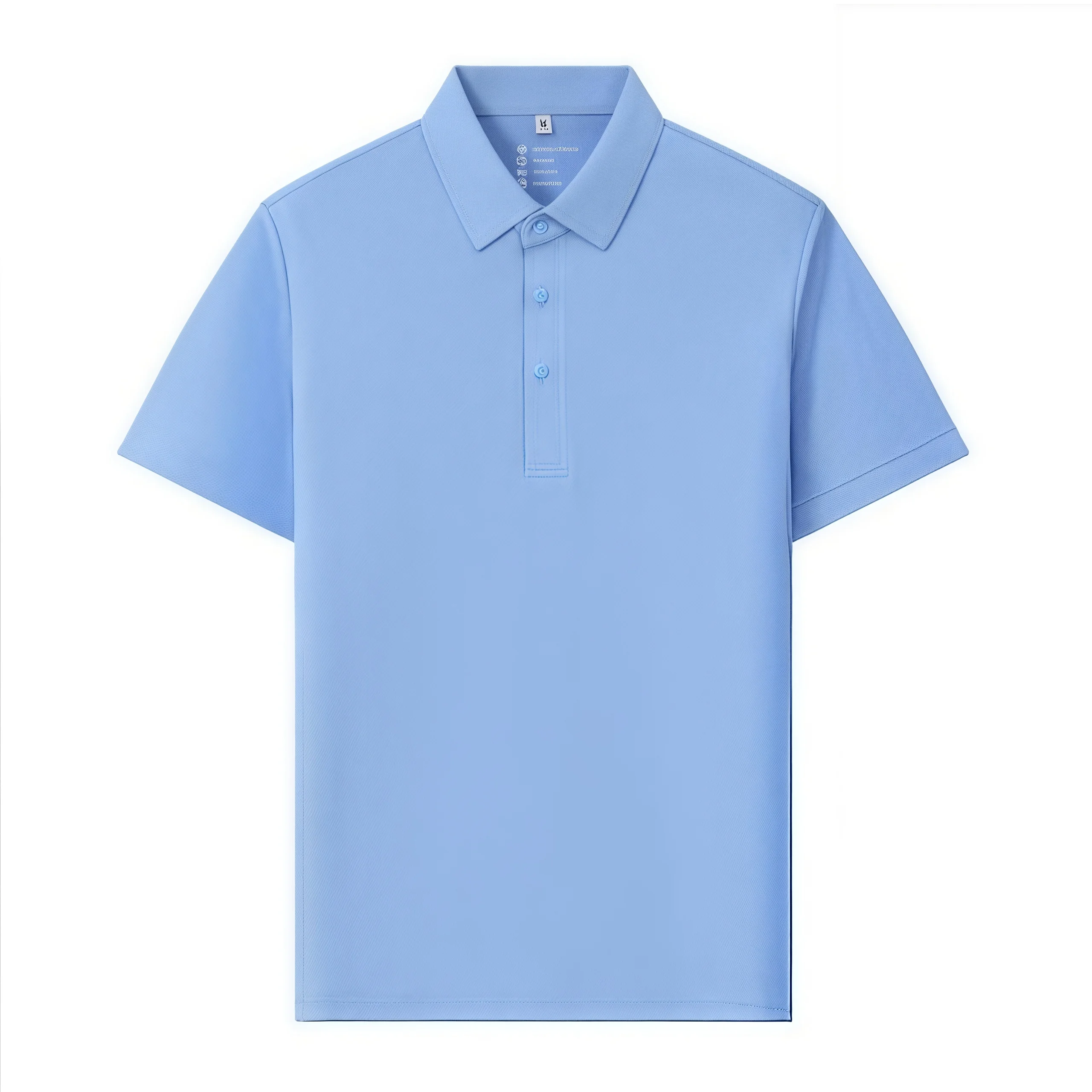 Sorona Cool-Comfort Anti-Wrinkle Pearl Pure Color Polo Shirt Business Casual Fashion Color Customized Work wear Team Clothes