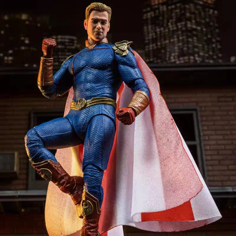 Figura de ação NECA The Boys de 7 polegadas - Homelander e Starlight (edição asiática) Figuras modelo colecionáveis