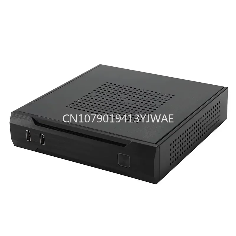 

inventorySKTC TX01 mini chassis thin itx chassis silent industrial control handheld computer mini half height, back hanging