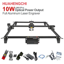 CNC Laser Cutter Engraver with 10W Laser Module Lazer Cutting Engraving Machine for Wood Router Woodworking Tools Full Metal DIY