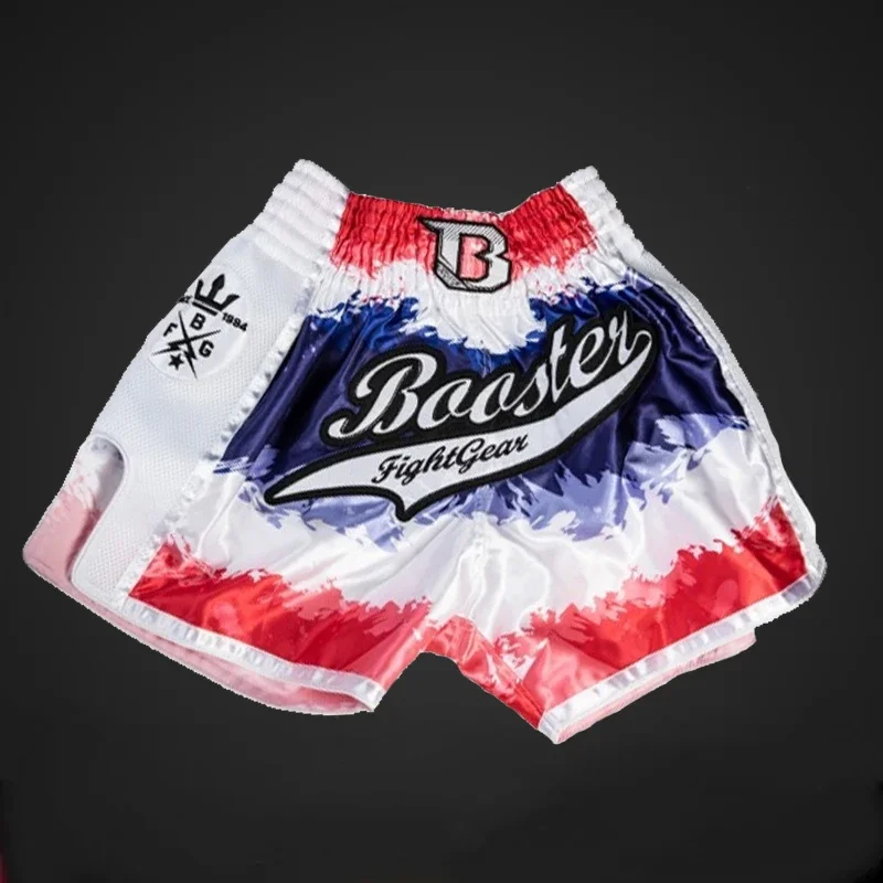 

Original Training Muay Thai Gym Fighting Shorts Fitness Combat Sports Pants Embroidery Style Boxing Shorts Sweat Pants