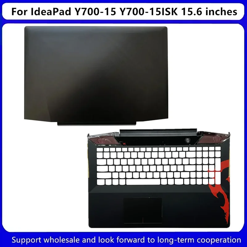 Novo para lenovo ideapad Y700-15 Y700-15ISK Y700-15ACZ lcd capa traseira am0zf 000100   AP0ZF000C00 AM0ZL 000100   Parte superior do apoio para as mãos