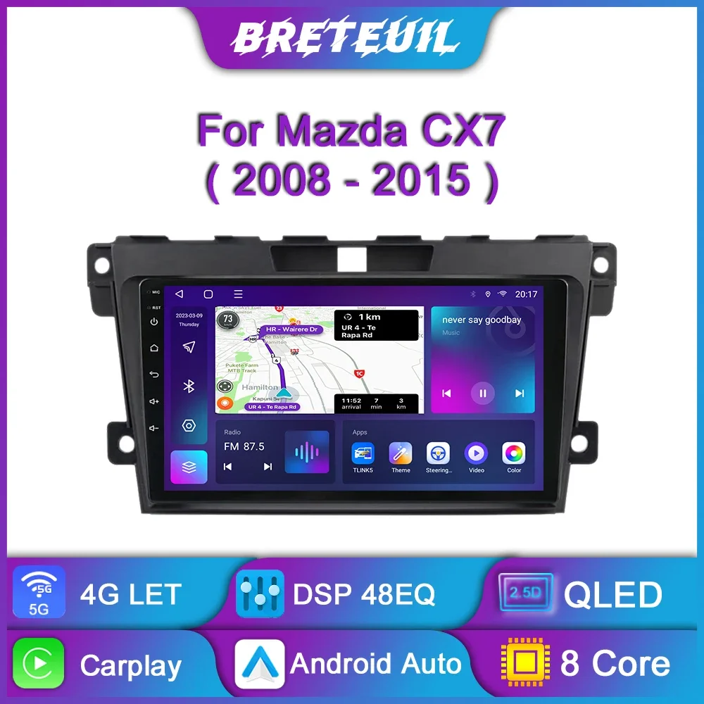 

Для Mazda CX 7 CX-7 2008 2009 2010 2011 2012 2013 2014 2015 Android Car Radio Multimedia Video Player Navigation GPS Carplay Screen Auto Stereo Intelligent System