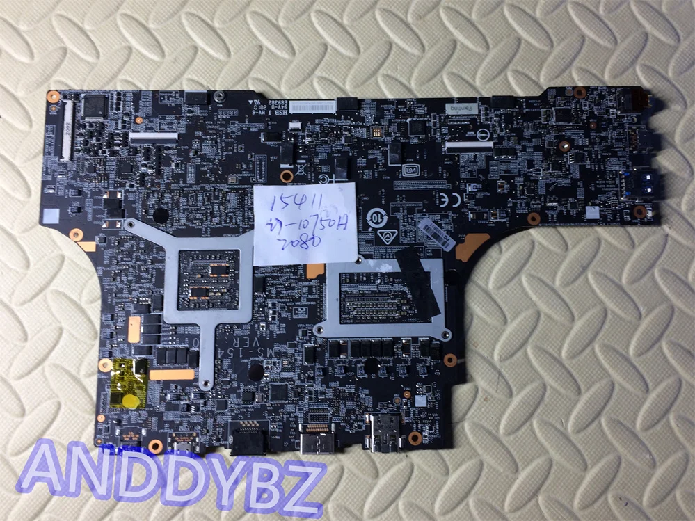 MS-15411 FOR MSI GE66 Raider 10SF LAPTOP MOTHERBOARD WITH Core I7-10750H CPU AND RTX2080M TEST OK