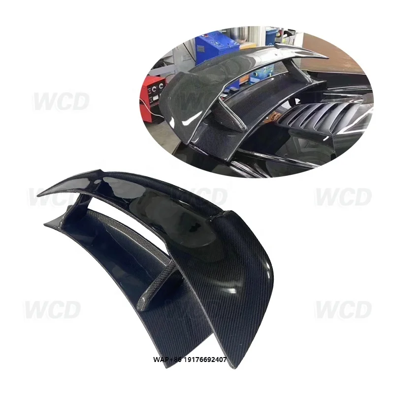 

ForMclaren 650S Spoiler DMC Style Carbon Fiber Wing for 625C 650S Spider Rear Wing Spoiler Body Kit