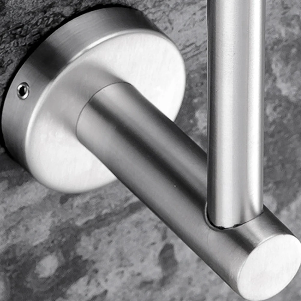 

Stainless Steel Paper Towel Holder Wall Mounted Bathroom Toilet Accessories Shelf Rack Tissue Prevent Falling Easy Clean