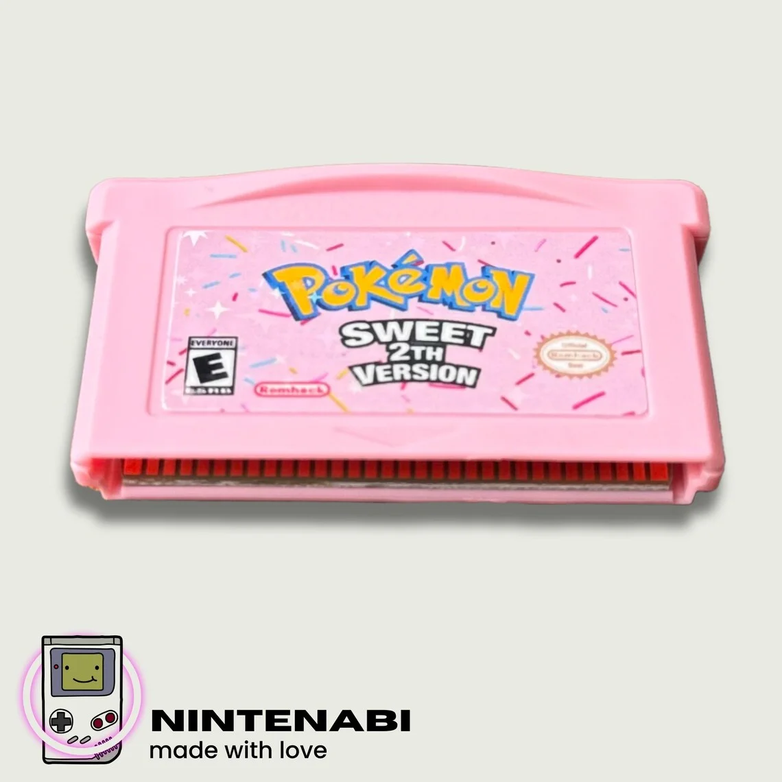 GBA Pokemon Sweet 2th English Game Card