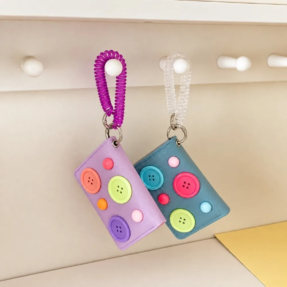 Fashion PU Leather Short Wallet Multi Card Slots Large Capacity Money Bag Cute Dopamine Coin Purse for Women Girls