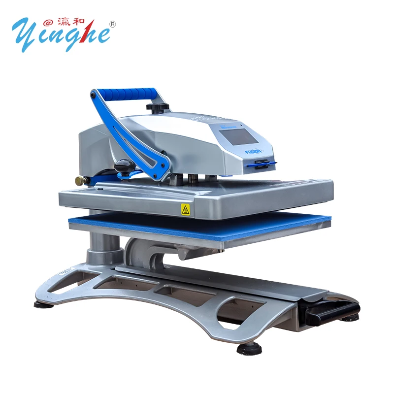 Special Outlook Hot Selling Semi-Automatic Heat Press Transfer Machine New Flatbed Mechanical Slide Sublimation