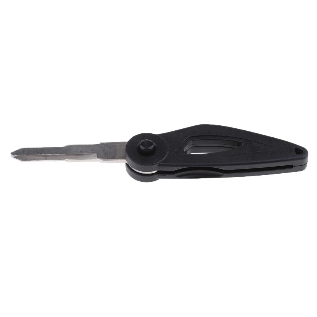 Universal Motorcycle Folding Key Shell Uncut Key Embryo