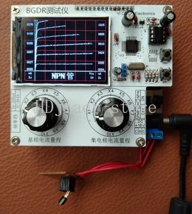

Transistor Illustrator & Characteristic Curve Tester - For Transistor Performance Detection & Curve Analysis