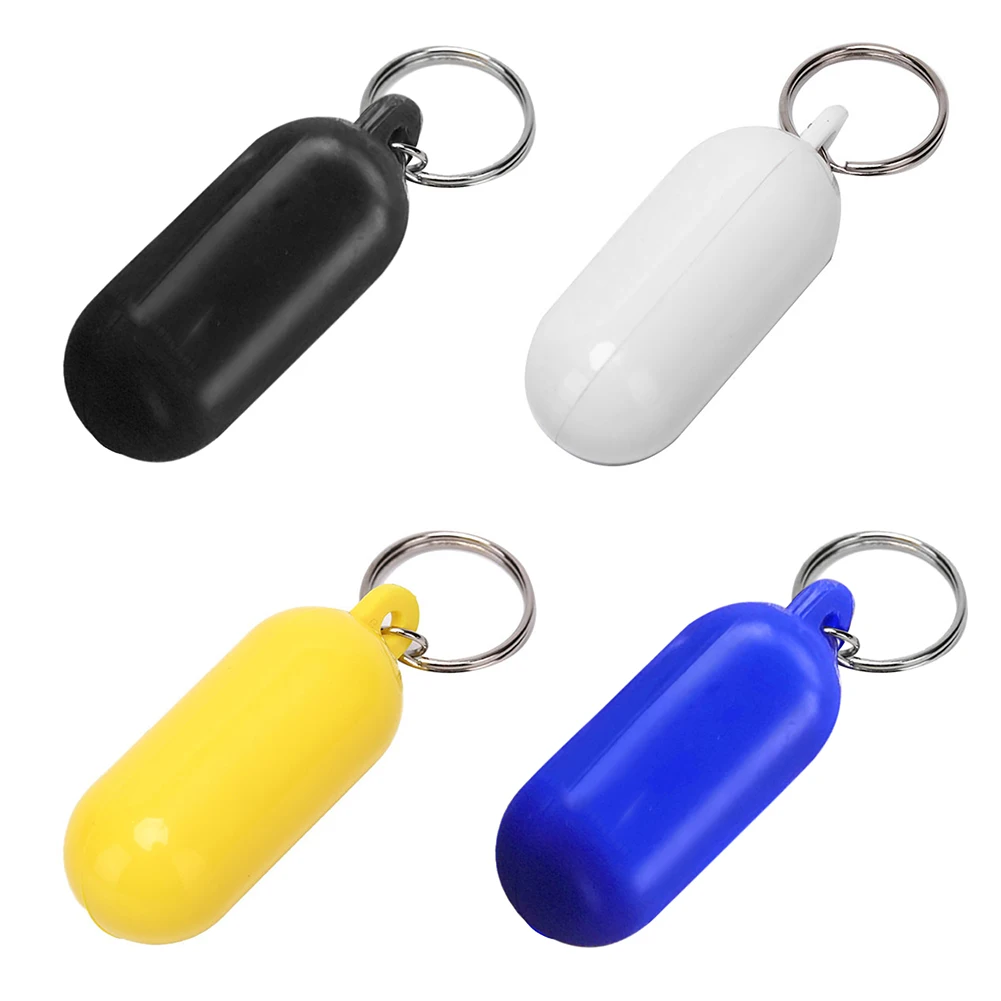 Float Keys Buckle Portable Keyring Buoyant Holder Plastic Anti-lost Lightweight Marine Sailing Rowing Boats Tools