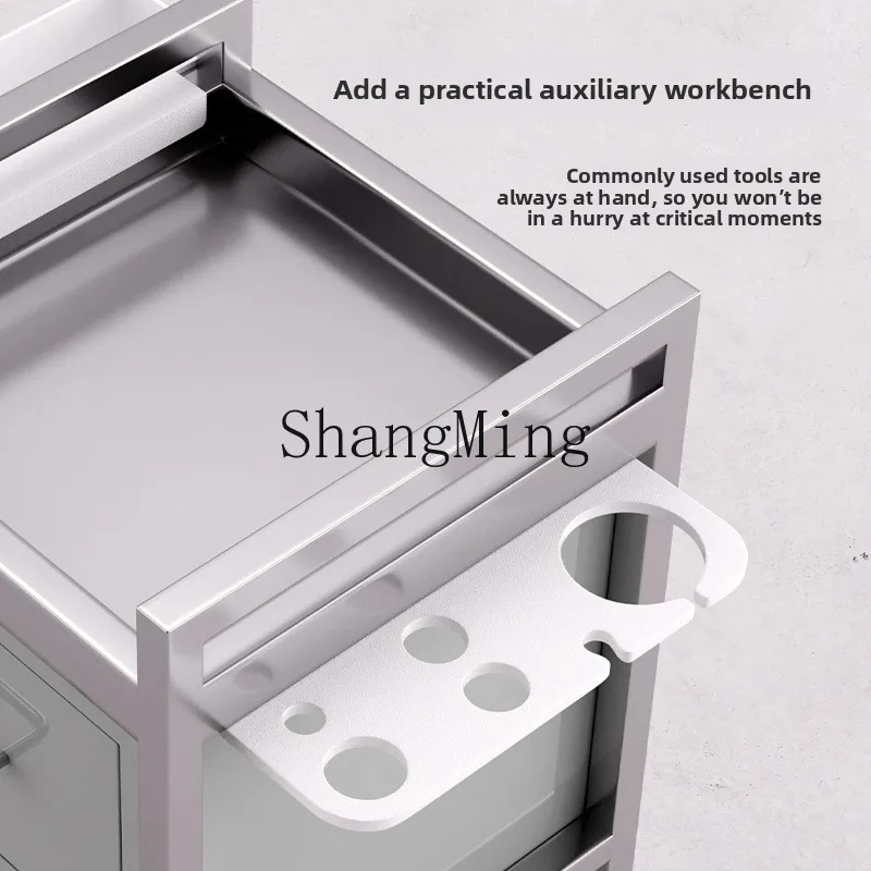 FG New Hair Salon Tool Cabinet Hairstylist Drawer Style Shop Product Floor Cabinet Hair Salon Special Storage Cabinet