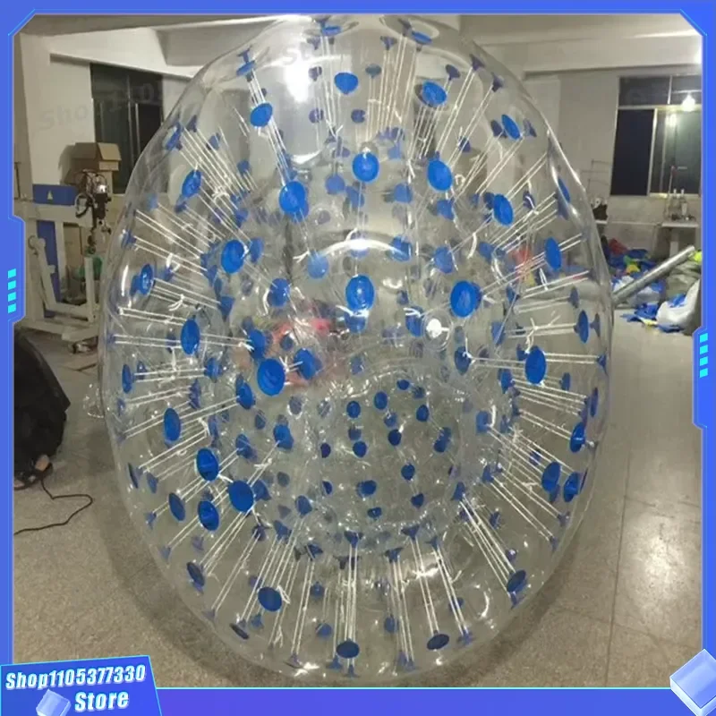 Giant Inflatable Zorb Ball Human Hamster Roller Sphere for Outdoor Grass Snow Water Fun Activity Durable PVC TPU Material