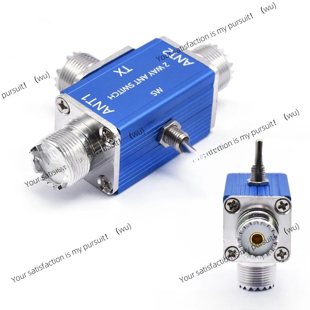 

2-канальный коаксиальный переключатель антенны CB/HAM 100 Вт 1-30 МГц SO239