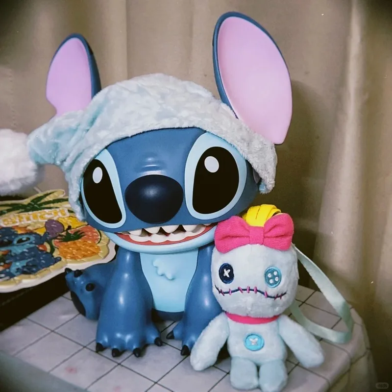

Подлинная звуковая система Lilo & Stitch в стиле аниме, серия динамиков Stitch, милые маленькие модели динамиков Bluetooth, подарок на день рождения для девочек