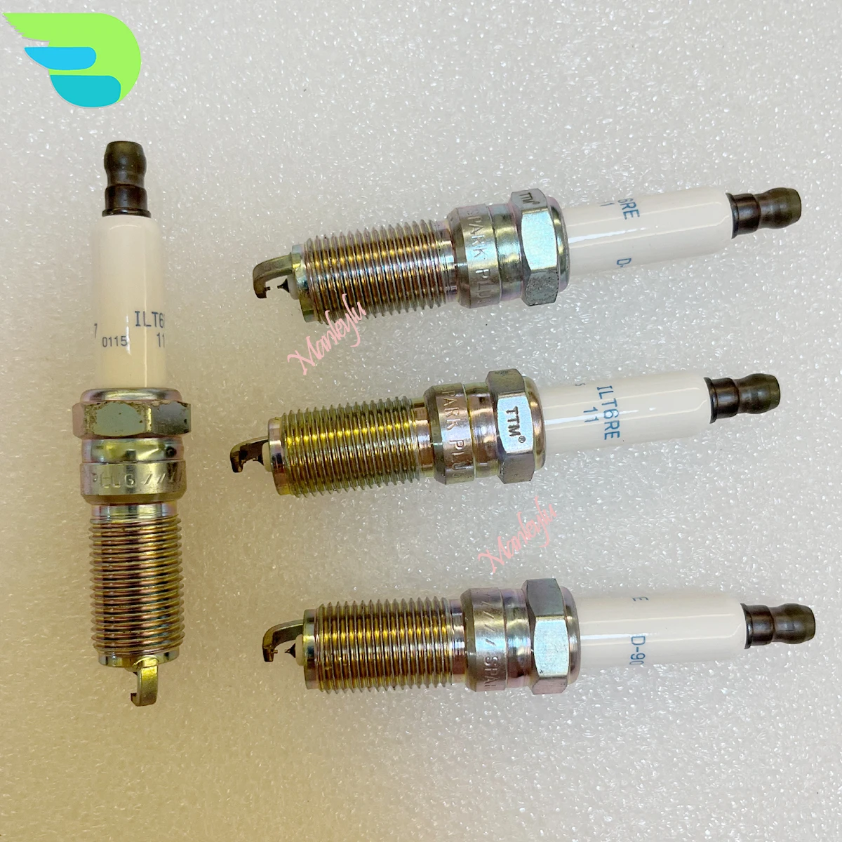 4pcs DOUBLE IRIDIUM Spark Plug D-90117 FOR 90117 ILTR6E11 ITV20 41-103 ITV16TT ITV20TT LTR6IX11 QH6RTIP LTR5IX11 XP5364