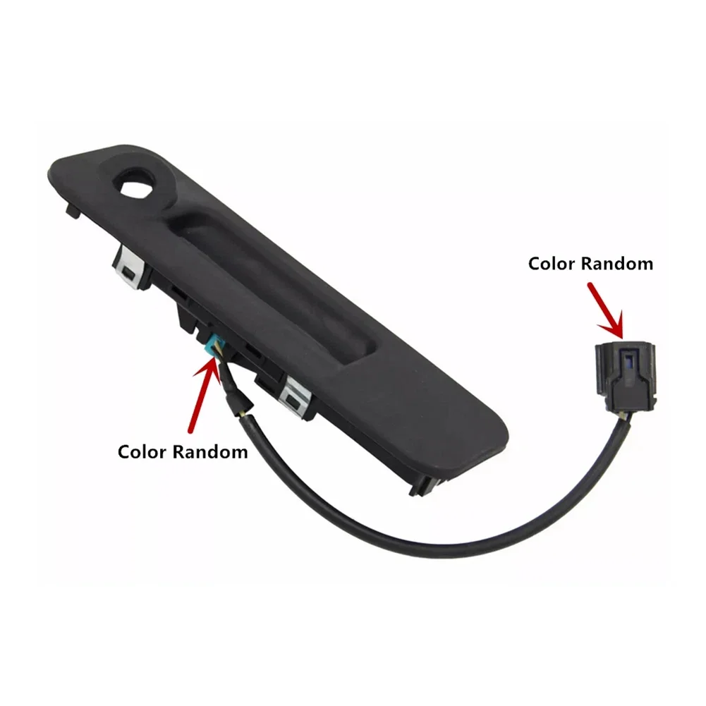 1pcs Black Plastic Rear Trunk Lid Lock Handle For Hyundai Sonata Sedan 2015-2017 OEM Number 81260-C1000 81260C1000