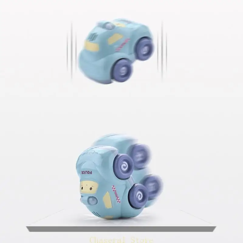 E7CE 1 세트 강력한 자동차, 실제 조명 관성 자동차, 사운드 디스플레이 유아용 조기 학습 및 교육을위한 사운드 디스플레이