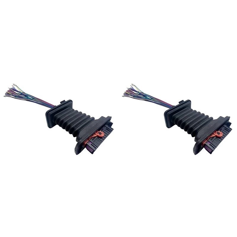 a48p-2x-for-golf-skoda-fabia-superb-car-door-link-wiring-harness-with-protective-cover-repair-kit-1k0937702c-1k0959843c