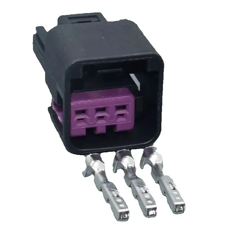 worldgolden  3 Pin 1.5mm Sensor Plug Brake Switch Socket Auto Female Connector For Cadillac Buick Chevrolet Cruze